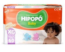 Fralda descartavel hipopo baby mega xg c/60 und Fralda descartavel hipopo baby mega xg c/60 und