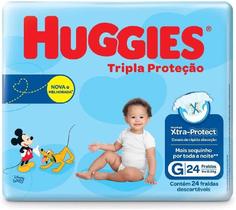 Fralda descartavel huggies disney jumbo g c/24 und - Kimberly-Clark Fralda descartavel huggies disney jumbo g c/24 und - Kimberly-Clark