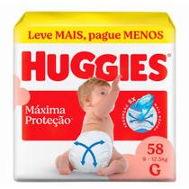 Fralda Descartavel Huggies Maxima Proteção G 50UN 9 - 12,5kg Fralda Descartavel Huggies Maxima Proteção G 50UN 9 - 12,5kg