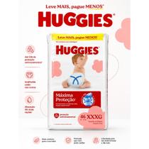 Fralda Descartavel Huggies Máxima Proteção XXXG 48 un Fralda Descartavel Huggies Máxima Proteção XXXG 48 un