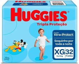 Fralda Descartável Huggies Tripa Proteção Pacote Mega