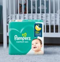 Fralda descartável infantil bebê criança pampers confort sec tamanho xg com 18 unidades - PAMPERNS