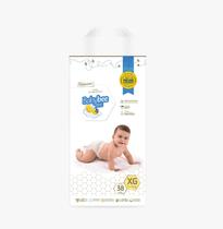 Fralda descartável infantil bebê dermoprotetora babybee free xg 38 und