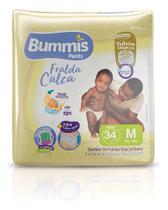 Fralda descartável infantil bummis roupinha mega m c/34und Fralda descartável infantil bummis roupinha mega m c/34und