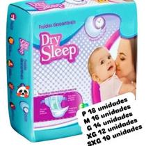 Fralda Descartável Infantil Dry Sleep Hiper Prática Tamanho XG - 12 Unidades