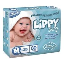 Fralda descartavel infantil lippy baby pacotão