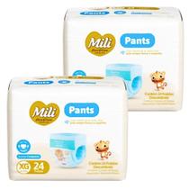 Fralda Descartavel Infantil Love & Care Premium Pants XG 12 a 15kg Cintura Elastica 360o 48 Unidades