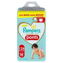 Fralda Descartável Infantil Pampers Pants Premium Care M Pacote 124 Unidades Leve Mais Pague Menos Fralda Descartável Infantil Pampers Pants Premium Care M Pacote 124 Unidades Leve Mais Pague Menos