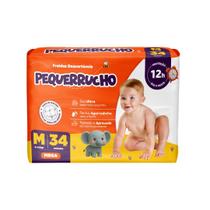 Fralda Descartável Infantil Pequerrucho Mega Todos os tamanhos Fralda Descartável Infantil Pequerrucho Mega Todos os tamanhos
