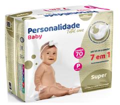Fralda Descartável Infantil Personalidade Baby Total Care P Fralda Descartável Infantil Personalidade Baby Total Care P