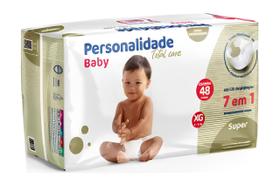Fralda Descartável Infantil Personalidade Baby Total Care XG Fralda Descartável Infantil Personalidade Baby Total Care XG