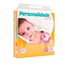 Fralda Descartável Infantil Personalidade Ultra Sec XG C/64 - Eurofral