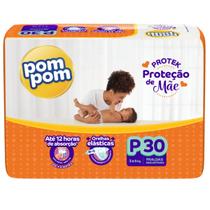 Fralda Descartável Infantil Pom Pom Protek Fralda Descartável Infantil Pom Pom Protek