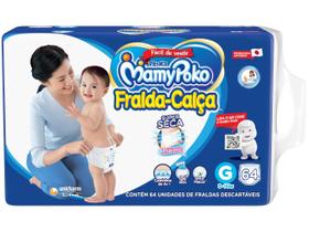 Fralda Descartável Mamypoko Calça Cuidado Real G 60 Unidades Fralda Descartável Mamypoko Calça Cuidado Real G 60 Unidades