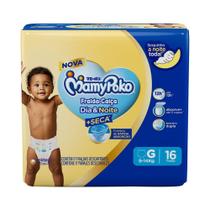 Fralda Descartável MamyPoko Calça Dia & Noite Tamanho G - 6 Pacotes com 16 Fraldas - Total 96 Tiras