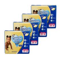 Fralda Descartável MamyPoko Calça Dia & Noite Tamanho M - 4 Pacotes com 58 Fraldas - Total 232 Tiras