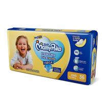 Fralda Descartável MamyPoko Calça Dia & Noite Tamanho XXG - 4 Pacotes com 36 Fraldas - Total 144 Tiras