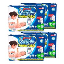 Fralda Descartável MamyPoko Calça Jumbo Tamanho P - 4 Pacotes com 46 Fraldas - Total 184 Tiras Fralda Descartável MamyPoko Calça Jumbo Tamanho P - 4 Pacotes com 46 Fraldas - Total 184 Tiras