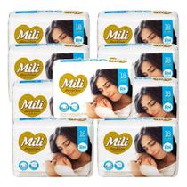 Fralda Descartável Mili Love & Care Rn 9 Pacotes C- 18 Fraldas (total: 162 Fraldas) Premium Fralda Descartável Mili Love & Care Rn 9 Pacotes C- 18 Fraldas (total: 162 Fraldas) Premium