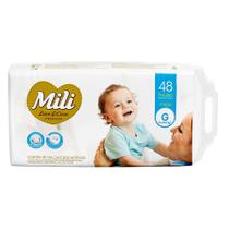 Fralda Descartável Mili Love E Care Mega G Com 48 Unidades