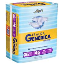 Fralda Descartável Noturna Diurna Geriátrica XG Vip 46 Revenda