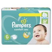 Fralda Descartável Pampers Confort Mega G Com 38 Unidades Fralda Descartável Pampers Confort Mega G Com 38 Unidades