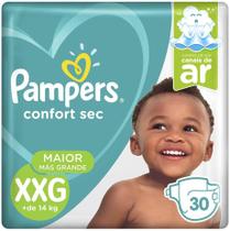 Fralda descartavel pampers confort sec mega xxg c/30