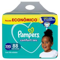 Fralda Descartável Pampers Confort Sec XXG 88 Unidades