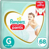 Fralda Descartável Pampers Premium Care Pants G 68 Unidades