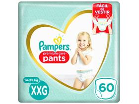 Fralda Descartável Pampers Premium Care Pants XXG 60 Unidades