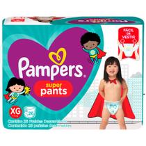 Fralda Descartável Pampers Super Pants Pacotão XG Com 26 Unidades