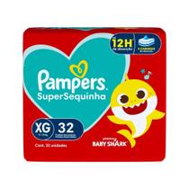 Fralda Descartável Pampers Supersequinha Mega XG 32 Unidades Fralda Descartável Pampers Supersequinha Mega XG 32 Unidades