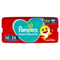 Fralda Descartável Pampers Supersequinha Super XG 56 Unidades
