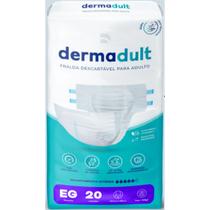 Fralda Descartável Para Adulto Dermadult Incontinência Severa - 1 Pacote