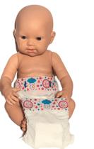 Fralda descartavel para boneca reborn grande 3 un