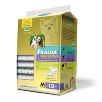 Fralda Descartável Para Cães e Gatos Chalesco