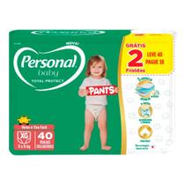 Fralda Descartável Personal Baby Pants Xg Com 40 Unidades