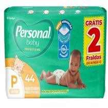 Fralda Descartável Personal Baby Protect e Sec P 6kg Leve 44 Pague 42 Unidades Fralda Descartável Personal Baby Protect e Sec P 6kg Leve 44 Pague 42 Unidades