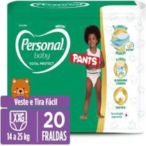 Fralda Descartável Personal Pants Baby Total Protect XXG 20 Unidades Fralda Descartável Personal Pants Baby Total Protect XXG 20 Unidades