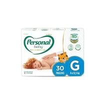 Fralda Descartavel Personal Premium Mega 1 Pacote Tamanho G Com 30 Unidades