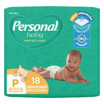 Fralda Descartável Personal Soft & Protect Jumbinho Tamanho P - 12 Pacotes com 18 Fraldas - Total 216 Tiras Fralda Descartável Personal Soft & Protect Jumbinho Tamanho P - 12 Pacotes com 18 Fraldas - Total 216 Tiras