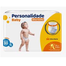 Fralda Descartavel Personalidade Baby Shortinho - Todos Os Tamanhos M,G,XG,XXG