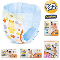 Fralda Descartável Pom Pom Shortinho Pants