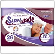 Fralda descartavel suavidade geriatrica eg c/26 Fralda descartavel suavidade geriatrica eg c/26
