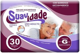 Fralda descartavel suavidade geriatrica g c/30 und Fralda descartavel suavidade geriatrica g c/30 und