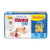 Fralda Descartável Turma Da Mônica Baby Jumbinho M C/18un Fralda Descartável Turma Da Mônica Baby Jumbinho M C/18un
