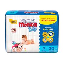 Fralda Descartável Turma da Mônica Jumbinho Tamanho M - com 18 Fraldas Fralda Descartável Turma da Mônica Jumbinho Tamanho M - com 18 Fraldas
