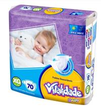 Fralda Destartável INFANTIL Mega Pacotão VITALIDADE BABY Fraldas Infantil Vitalidade Baby do RN AO X Fralda Destartável INFANTIL Mega Pacotão VITALIDADE BABY Fraldas Infantil Vitalidade Baby do RN AO X