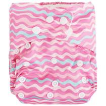Fralda Ecológica Com Refil 00-04 Anos Infantil Pimpolho Rosa