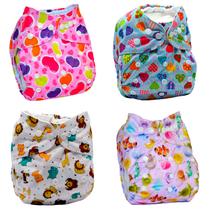 Fralda Ecológica Reutilizáveis 2 Fraldas+absorv